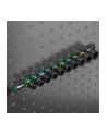 Wera 9607 Nut magnetic strip B Impaktor 1 socket wrench set 3/8 (Kolor: CZARNY/green, 10 pieces, for impact wrenches) - nr 8