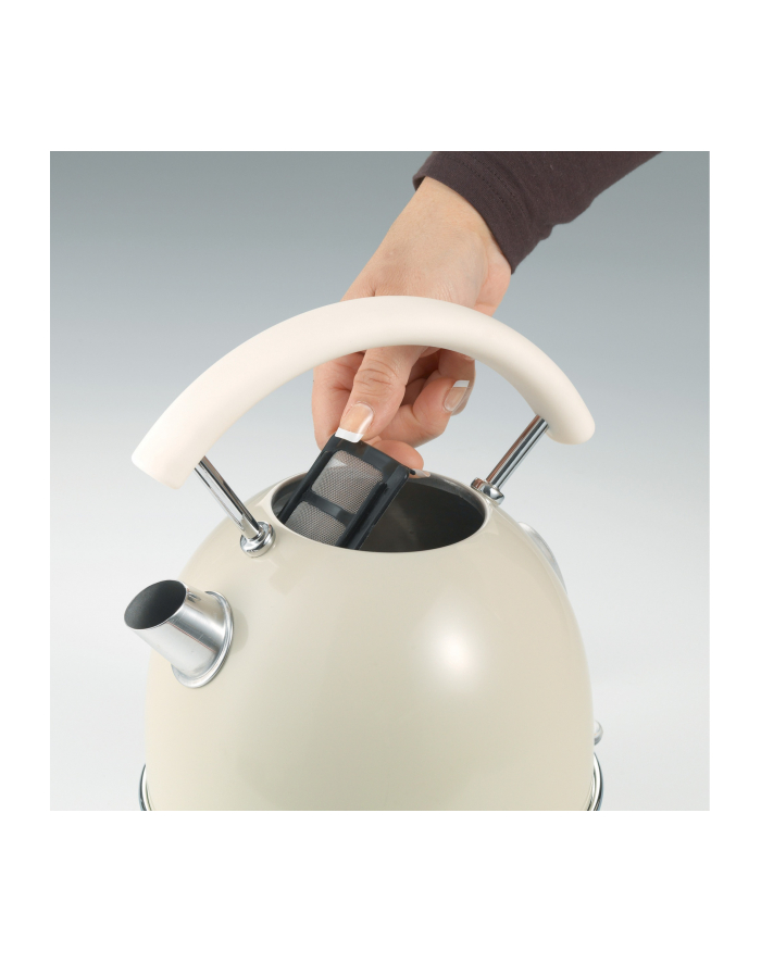 Ariete Vintage Kettle Beige, Round (Beige, 2,000 Watt, 1.7 Liters) główny