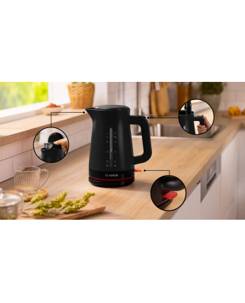 Bosch kettle MyMoment TWK3M123 (Kolor: CZARNY, 2,400 watts, 1.7 liters) nr 2