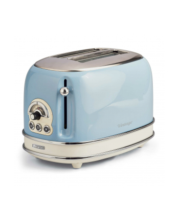 Ariete Vintage Toaster 155 (light blue, 810 watts, for 2 slices of toast)