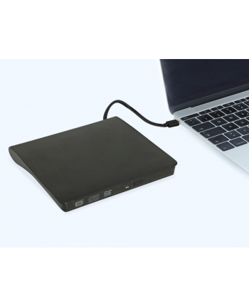 DeLOCK External enclosure for 5.25 Slim Sata drives 12.7 mm to USB-A connector, drive enclosure (Kolor: CZARNY) nr 1