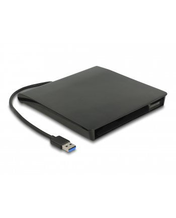 DeLOCK External enclosure for 5.25 Slim Sata drives 12.7 mm to USB-A connector, drive enclosure (Kolor: CZARNY) nr 2