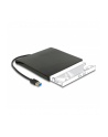 DeLOCK External enclosure for 5.25 Slim Sata drives 12.7 mm to USB-A connector, drive enclosure (Kolor: CZARNY) - nr 10