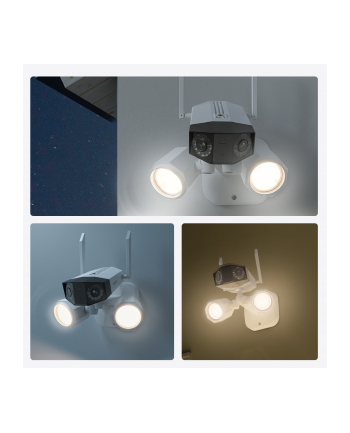 Reolink Floodlight Series F750W, surveillance camera (Kolor: BIAŁY/Kolor: CZARNY, UHD)