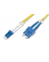 digitus Patch cord światłowodowy FO LC/SC, duplex, SM 9/125, OS2, LSOH, 5m, żółty - nr 13