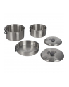 Campingaz pot set Camping Kit, 5 pieces (stainless steel, 2 pots + 2 lids + 1 pan) - nr 13