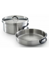 Campingaz pot set Trekking Kit, 3-piece (stainless steel, 1 pot + 1 lid + 1 pan) - nr 1