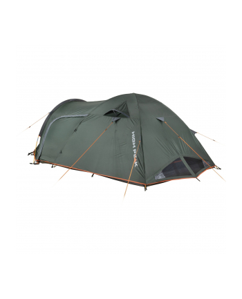 High Peak dome tent Kira 3.1 (dark green/grey, with tunnel porch, Climate Pczerwonyection 80)