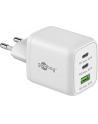 goobay USB-C fast charger Nano, PD, GaN, 65 watts (Kolor: BIAŁY, 1x USB-A, 2x USB-C PD, Charge 3.0) - nr 13
