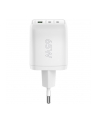 goobay USB-C fast charger Nano, PD, GaN, 65 watts (Kolor: BIAŁY, 1x USB-A, 2x USB-C PD, Charge 3.0) - nr 8