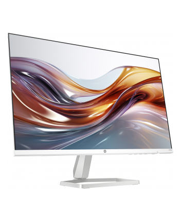 HP 524sa, LED monitor - 23.8 - Kolor: BIAŁY/silver, FullHD, IPS, HDMI, VGA, speakers, 100Hz panel