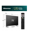 Hisense 75U6NQ, QLED TV - 75 - Kolor: CZARNY/anthracite, UltraHD/4K, triple tuner, Mini LED - nr 21