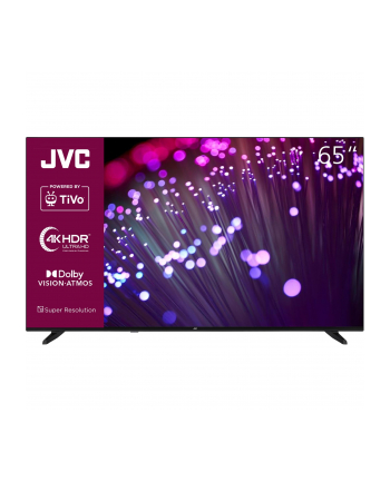 JVC LT-65VU3455, LED TV - 65 - Kolor: CZARNY, UltraHD/4K, triple tuner, Smart TV, TiVo operating system