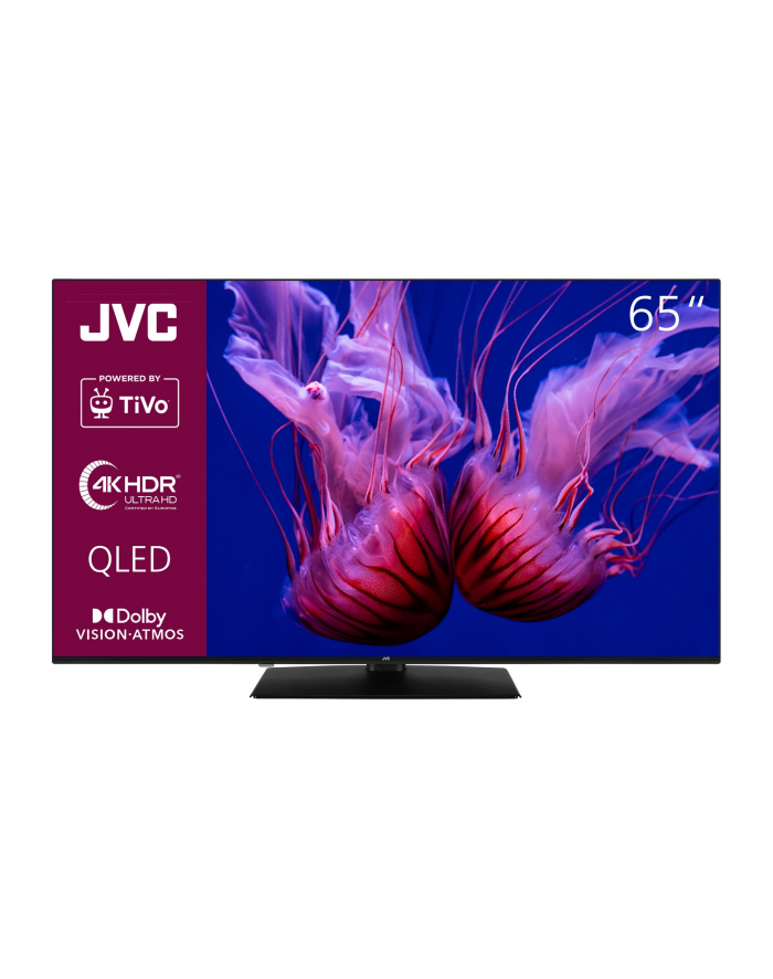 JVC LT-65VUQ3455, QLED TV - 65 - Kolor: CZARNY, UltraHD/4K, triple tuner, Smart TV, TiVo operating system główny