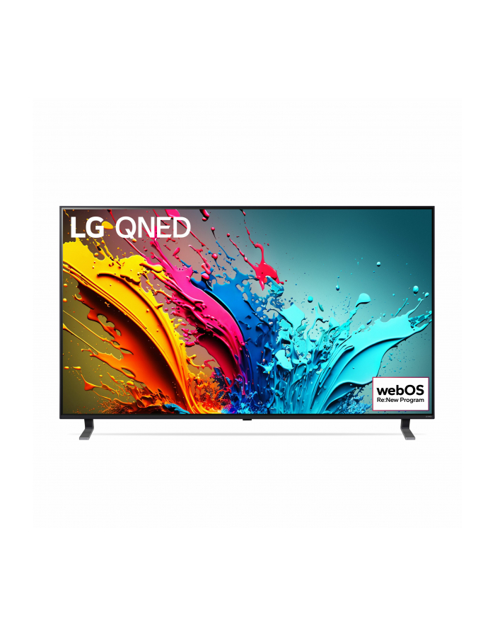 lg electronics LG 55QNED85T6C, LED TV - 55 - Kolor: CZARNY, UltraHD/4K, HDR10, triple tuner, AI processor, 120Hz panel główny