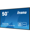 iiyama Monitor 50 cali LH5041UHS-B2 VA,4K,24/7,LAN,USB,HDMI - nr 70