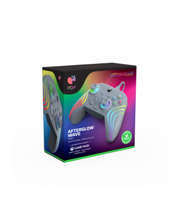 PDP Afterglow Wave Wired, Gamepad (grey, for Xbox ' PC)