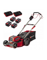 Einhell Professional cordless lawn mower GP-CM 36/47 S Li BL, 36Volt (2x18Volt) (red/Kolor: CZARNY, 4x Li-ion battery 4.0Ah, with rear-wheel drive Vario Speed) - nr 1