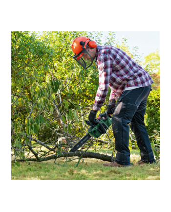 bosch powertools Bosch cordless chainsaw AdvancedChain 36V 35-40, 36Volt, electric chainsaw (green/Kolor: CZARNY, Li-ion battery 2.0Ah, POWER FOR ALL)