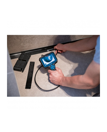 bosch powertools Bosch inspection camera GIC 12V-4-23 C Professional, 12Volt (blue/Kolor: CZARNY, without battery and charger, battery operation)