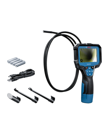 bosch powertools Bosch inspection camera GIC 12V-4-23 C Professional, 12Volt (blue/Kolor: CZARNY, without battery and charger, battery operation)