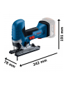 bosch powertools Bosch cordless jigsaw GST 18V-125 S Professional solo (blue/Kolor: CZARNY, without battery and charger, in L-BOXX) - nr 10