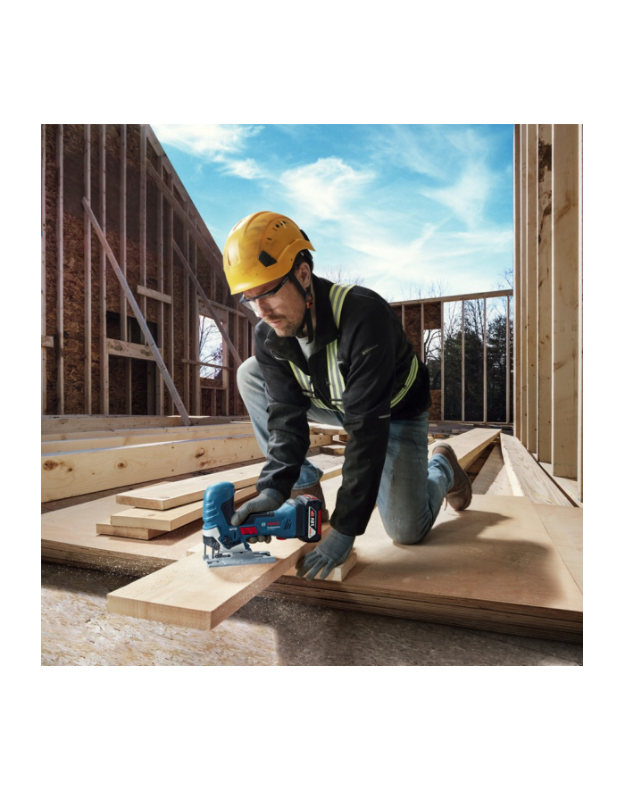 bosch powertools Bosch cordless jigsaw GST 18V-125 S Professional solo (blue/Kolor: CZARNY, without battery and charger, in L-BOXX) główny