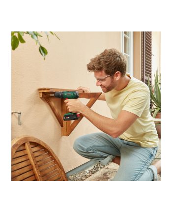 bosch powertools Bosch cordless impact drill EasyImpact 18V-38 (green/Kolor: CZARNY, Li-ion battery 2.0Ah, case, POWER FOR ALL ALLIANCE)