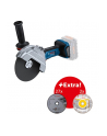 bosch powertools Bosch angle grinder GWS 14-125 Professional + GD-E 115/125 (blue/Kolor: CZARNY, 1,400 watts, including dust extraction) - nr 1