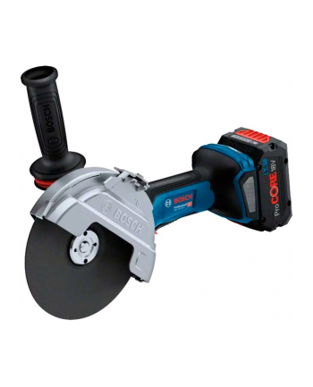 bosch powertools Bosch angle grinder GWS 14-125 Professional + GD-E 115/125 (blue/Kolor: CZARNY, 1,400 watts, including dust extraction)