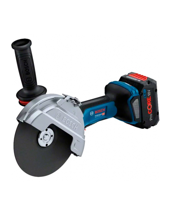bosch powertools Bosch angle grinder GWS 14-125 Professional + GD-E 115/125 (blue/Kolor: CZARNY, 1,400 watts, including dust extraction) główny
