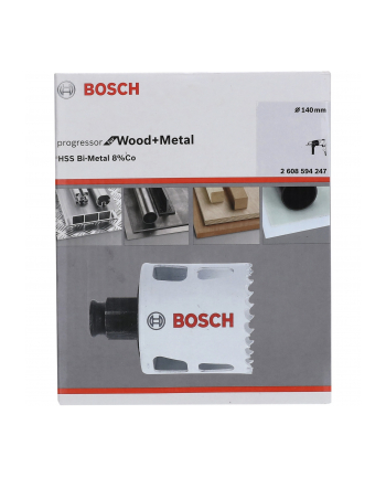 bosch powertools Bosch hole saw BiM Progressor for Wood ' Metal, 140mm (5.1/2)