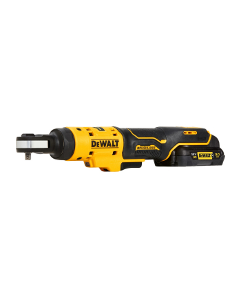 D-EWALT cordless ratchet DCF504L1G, 1/4, 12Volt, screwdriver (yellow/Kolor: CZARNY, XR Li-ion battery 3.0Ah)