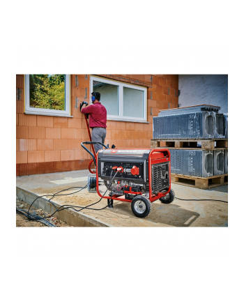 Einhell petrol generator TC-PG 65/E5, generator (red/Kolor: CZARNY, 8.0 kW)