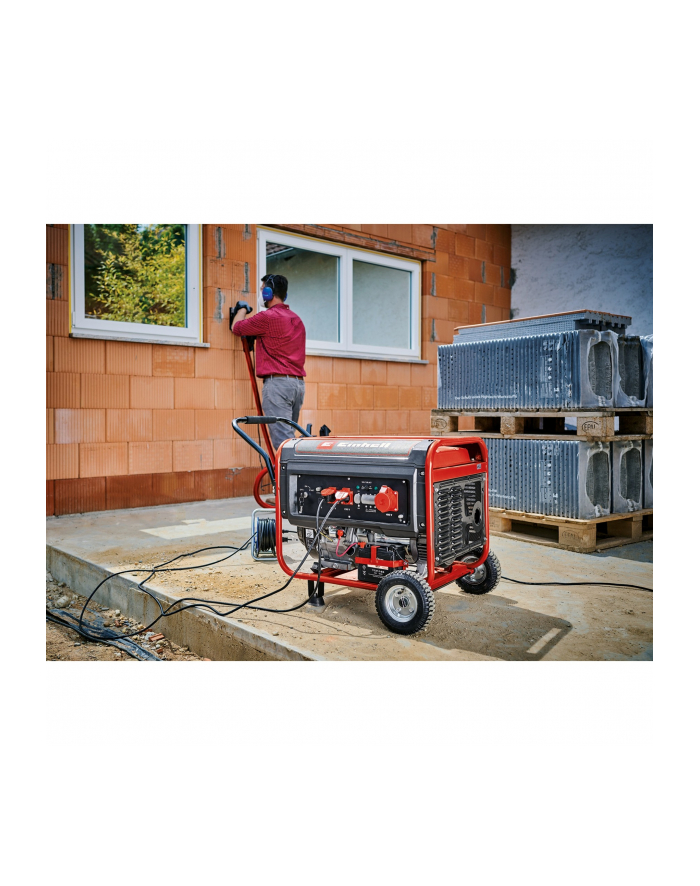 Einhell petrol generator TC-PG 65/E5, generator (red/Kolor: CZARNY, 8.0 kW) główny