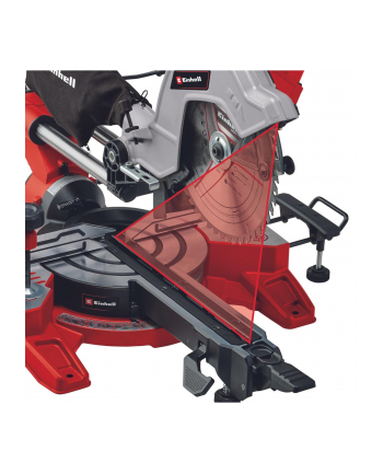 Einhell sliding mitre saw TE-SM 10 L Dual (red, 1,800 watts)