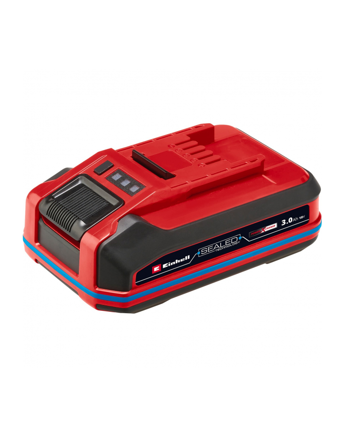 Einhell battery Power-X-Change Plus 18V 3.0Ah SEALED (red/Kolor: CZARNY, IP57, waterproof, short circuit pczerwonyection) główny