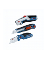 bosch powertools Bosch professional knife set, 3 pieces, carpet knife (blue, for snap-off blades and trapezoidal blades) - nr 5