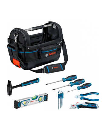 bosch powertools Bosch tool bag GWT 20 and hand tool set Professional (Kolor: CZARNY, ProClick system, including 16-piece tool set)