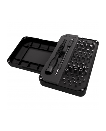 Corsair PC-DIY Precision Toolkit Tool Set (Black, 67 Pieces)