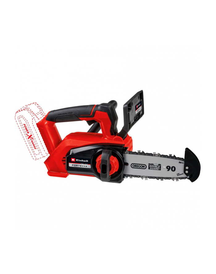 Einhell Professional cordless chainsaw FORTEXXA 18/20 TH, electric chainsaw (red/Kolor: CZARNY, without battery and charger) główny