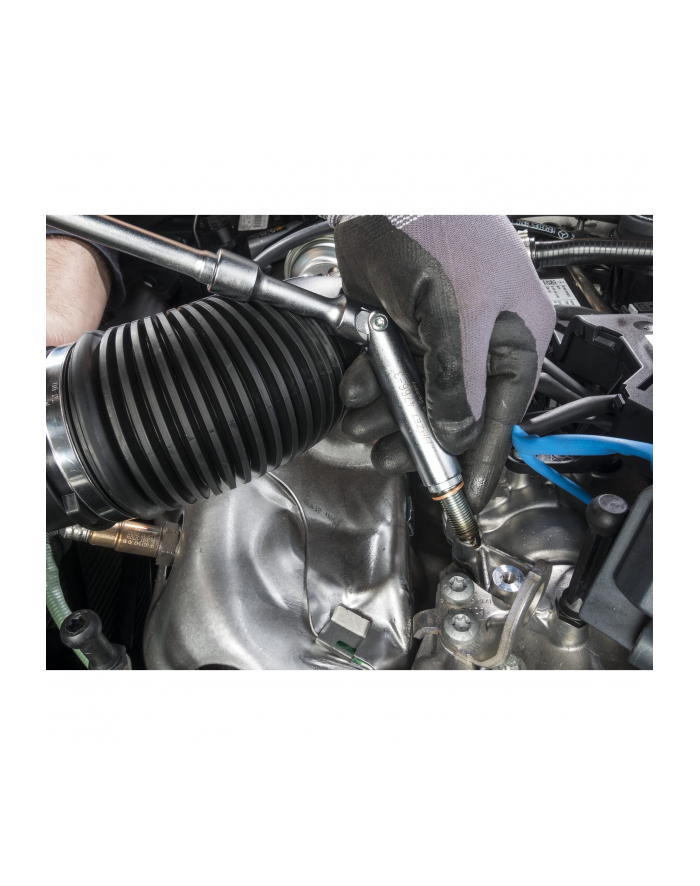 Hazet spark plug wrench 4766-1, 16mm (5/8), socket wrench (3/8, with crown spring) główny