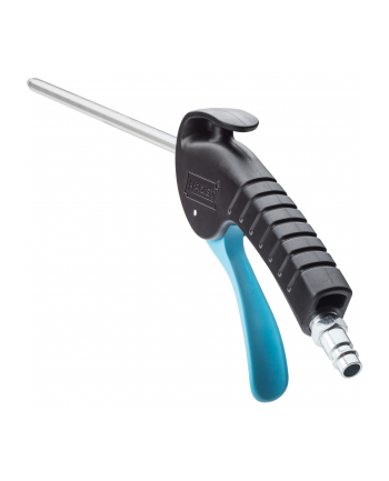 Hazet blow gun 9040P-2, long, blow tool (Kolor: CZARNY/blue)