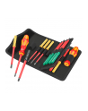 Wera Kraftform Kompakt VD-E 17 Universal 1 Tool Finder, 17 pieces, screwdriver (red/yellow, incl. 2 plug-in handles, VD-E interchangeable blades) - nr 1