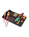 Wera Kraftform Kompakt VD-E 17 Universal 1 Tool Finder, 17 pieces, screwdriver (red/yellow, incl. 2 plug-in handles, VD-E interchangeable blades) - nr 23