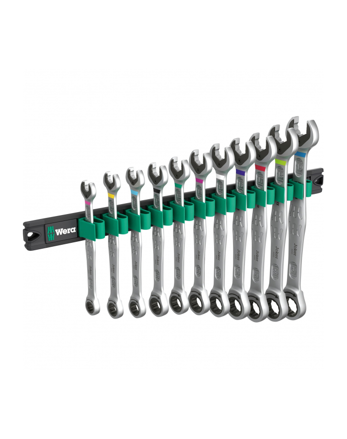 Wera 9630 magnetic strip 6000 Joker 1, 11 pieces, wrench (combination ratchet wrench with holding function) główny