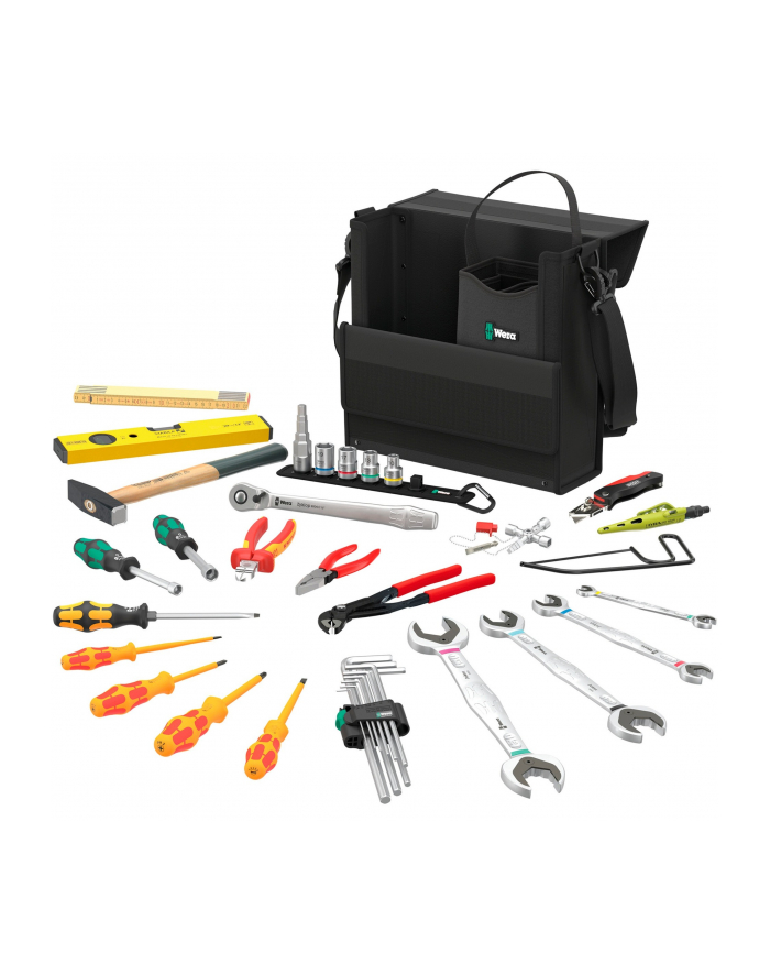 Wera 2go SHK 1 tool set for sanitary, heating and air conditioning technology, tool set (Kolor: CZARNY, 36 pieces) główny