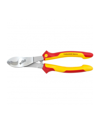 Wiha cable cutter Professional electric, cutting pliers (red/yellow, with opening spring)