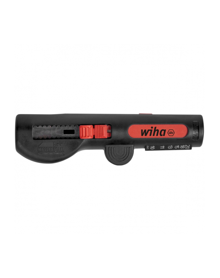 Wiha stripping multitool, for round cables, stripping/removal tool (Kolor: CZARNY/red, up to 6mm2) główny