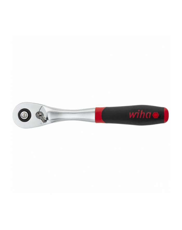 Wiha reversible ratchet 3/8, push button and ball lock (Kolor: CZARNY/red) główny